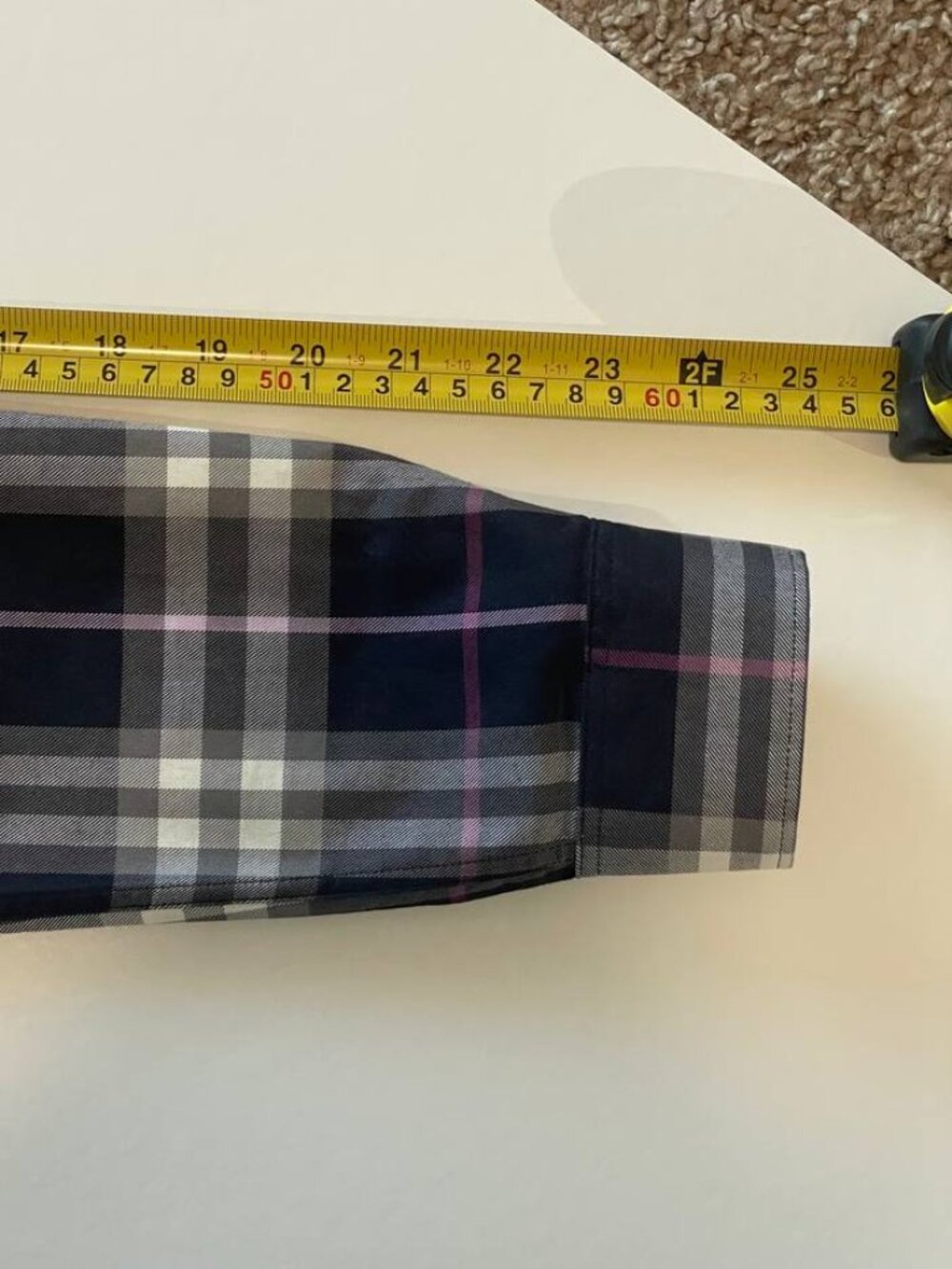 Burberry Womens Plaid Shirt Nova Check Cotton L Fits M EUC - Picture 11 of 11